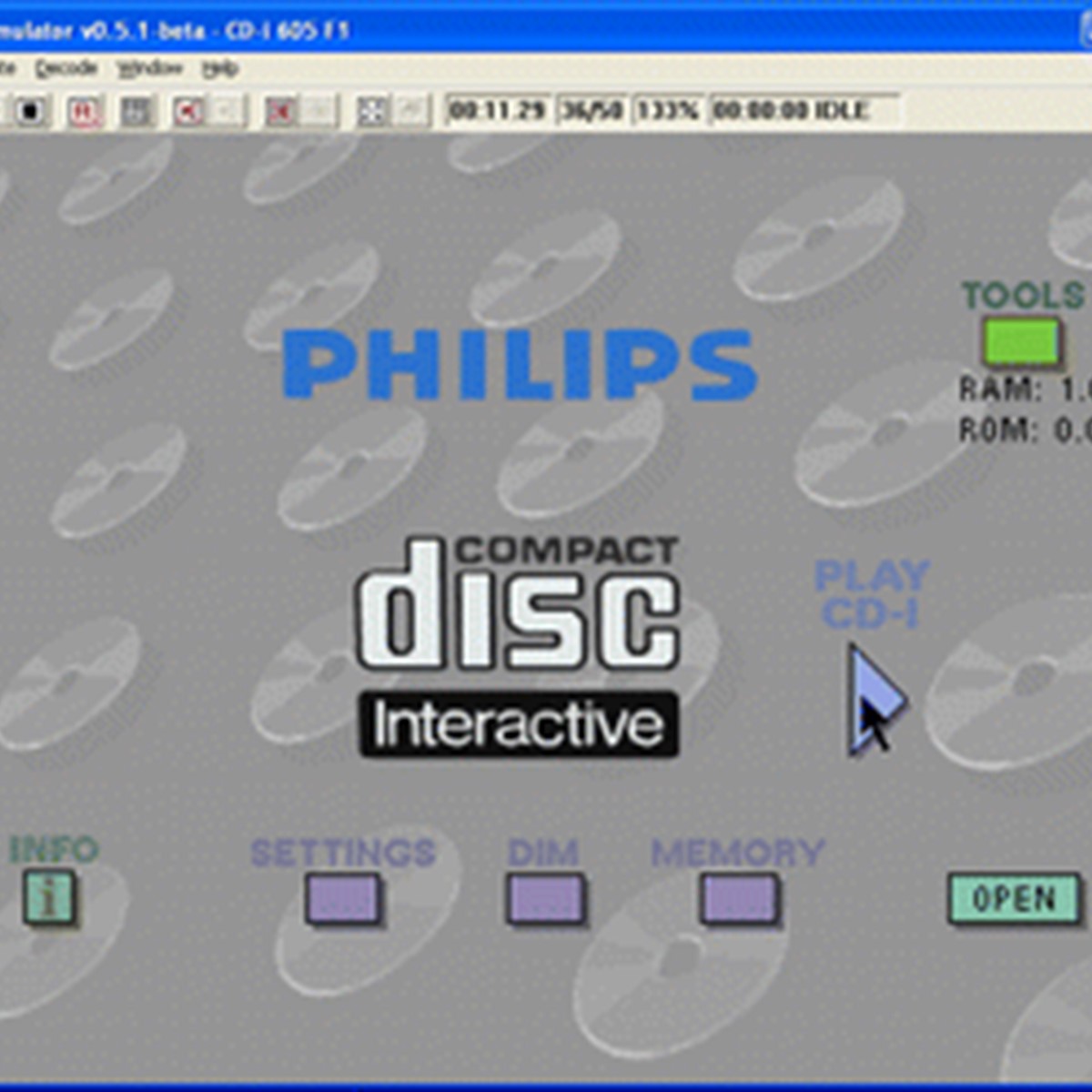 philips cdi emulator mac